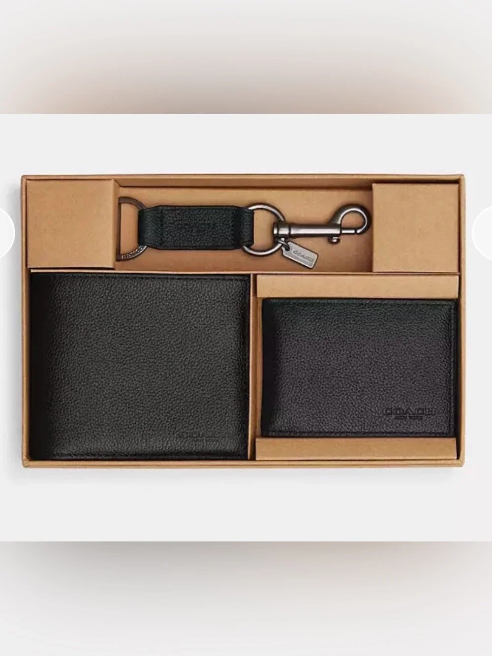 Coach Boxed 3-In-1 Wallet Gift Set NWT